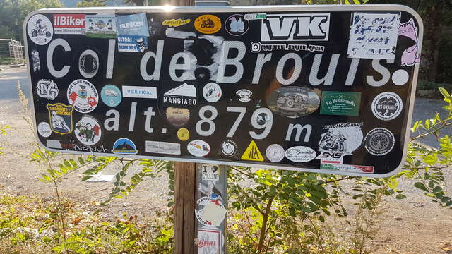 Col de Brouis memorial war