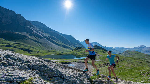 Parcours trail "Tour des lacs"