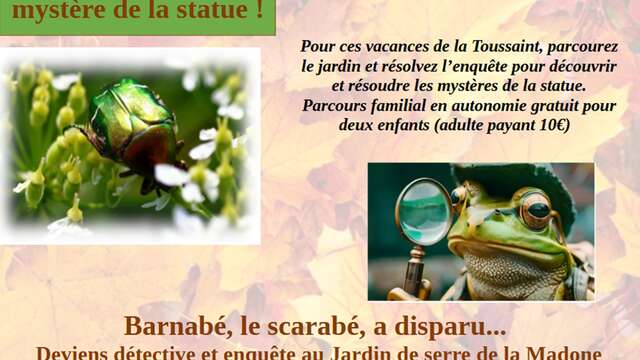 Miss Rainette et le mystère de la statue ! Aventure en famille