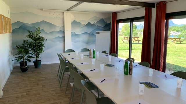 Container Event: seminar room at Les Lodges de la ViaRhôna