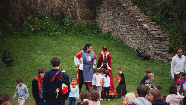 Visite des princesses et des chevaliers