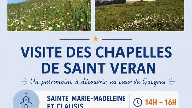 Visites des chapelles de Saint-Véran