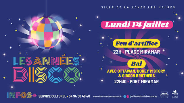 14 July fireworks and concert