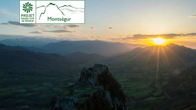 Sunset, Roquefixade au crépuscule