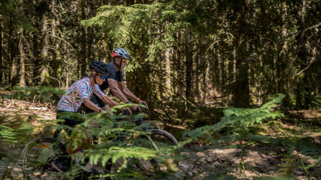 Tour VTT Vals d'Aix et Isable