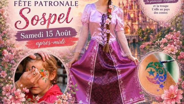 Festivités de la fête patronale du 15 août : Atelier maquillages féeriques