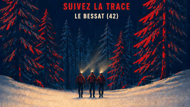 La rando nocturne de La Nuit Blanche du Pilat