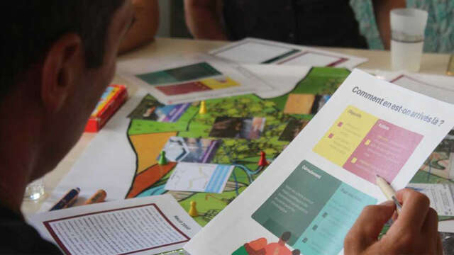 Atelier : Fresque de la montagne