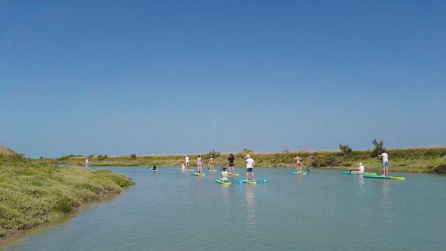 Randonnée en stand-up paddle dans les espaces naturels par Sup Évasion