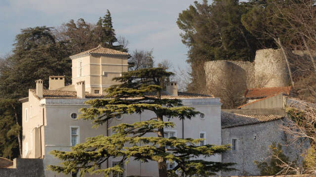 Visite du parc du château de Donzère