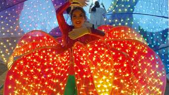 Lancement des illuminations et parade lumineuse