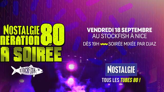 Nostalgie Génération 80