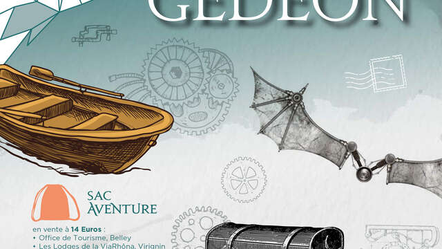 Le Voyage de Gédéon : jeu et parcours à énigmes de découverte du port de Virignin