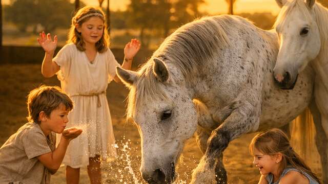 Vos enfants acteurs et créateurs du spectacle équestre avec ARDEVAC