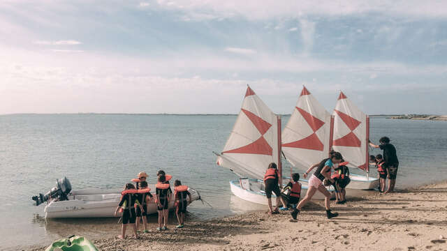 Cours moussaillon par Ile de Ré Voile à Loix