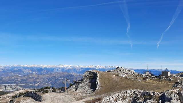 Table d'orientation - Gréolières Cime du Cheiron