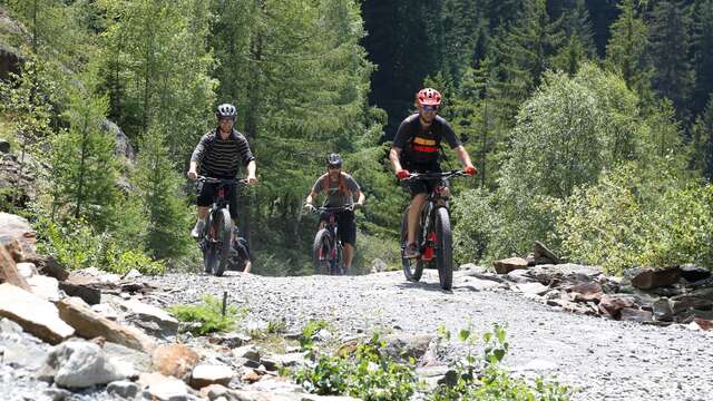 Itinéraire VTT AE - J : Domaine nordique de Chamonix