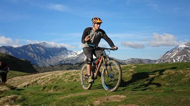 Piste de descente VTT - La Stevan