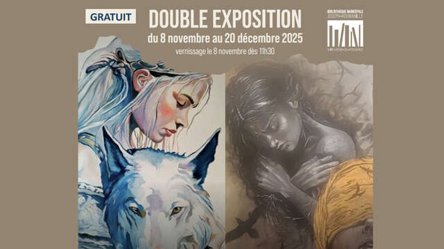 Double exposition à la Bibliothèque de Saint-Rémy-de-Provence