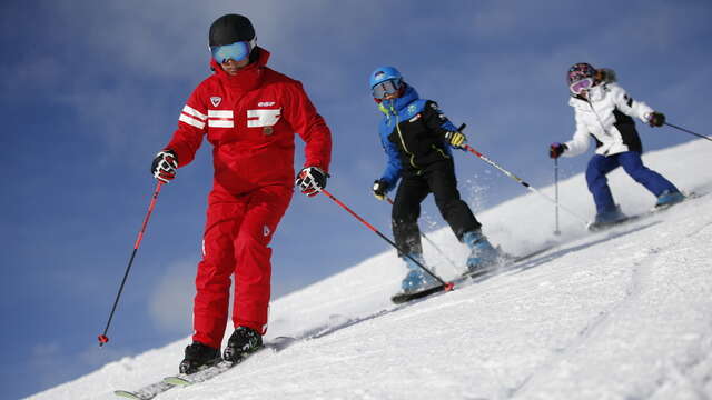 Cours collectifs de ski alpin (3-16 ans)