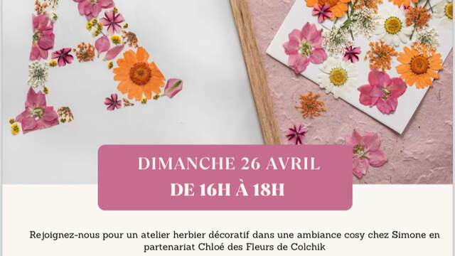 Atelier Herbiers Décoratifs