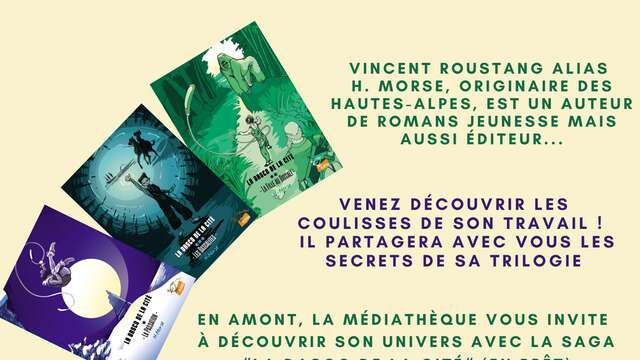 Atelier d’écriture et Rencontre avec H. Morse (Vincent Roustang)