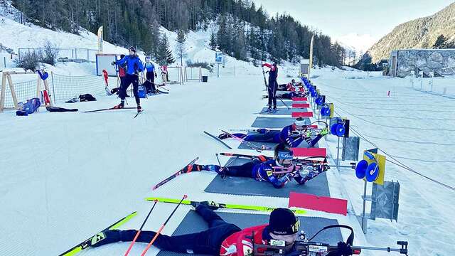 Cours de biathlon 1h