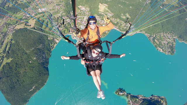Vol sensation en parapente avec k2 parapente