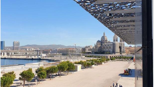 Vue du Mucem Marseille
