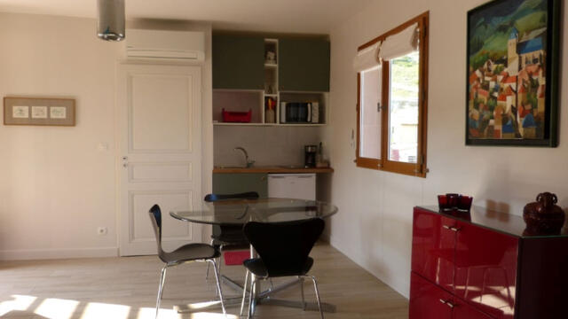 Détail de la chambre d'hôtes