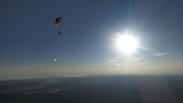 Viento parapente