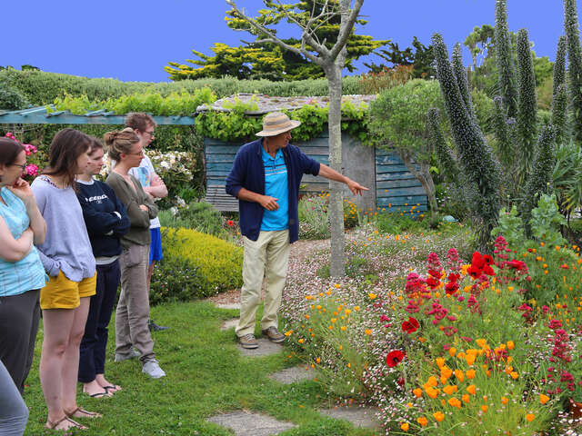 Visite du jardin Eden du voyageur