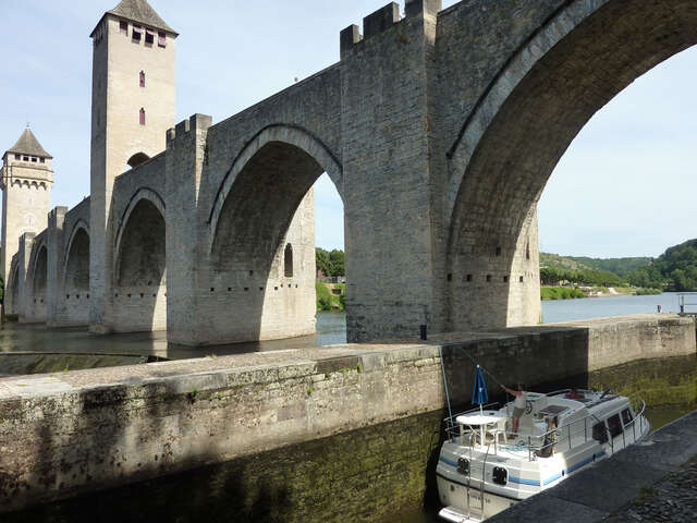 Cahors par les berges du Lot