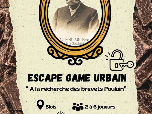 Escape Game urbain : “ A la recherche des brevets Poulain”