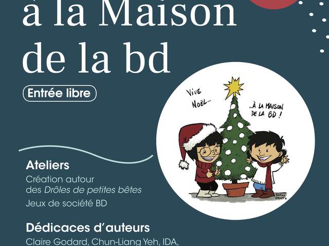 Noël à la Maison de la BD