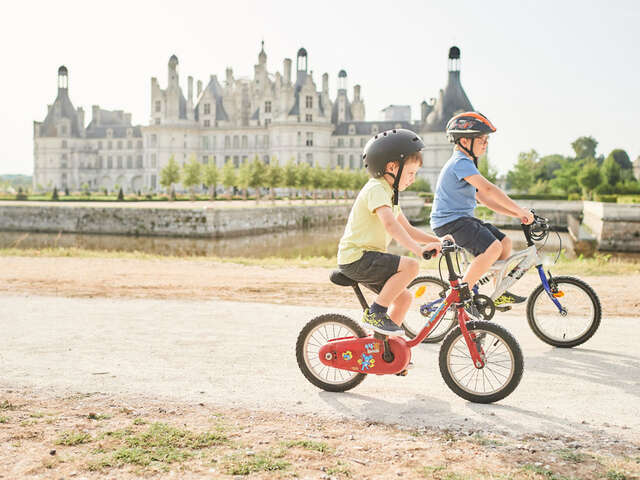 Chambord à vélo - petit parcours