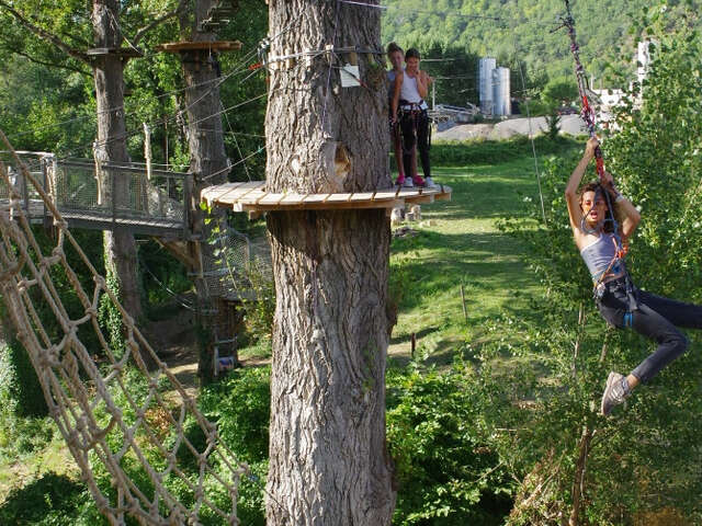 PARCOURS ACROBATIQUE CÉVENNES ÉVASION