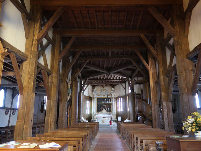 Circuit des églises à pans de bois et vitraux du XVIe siècle