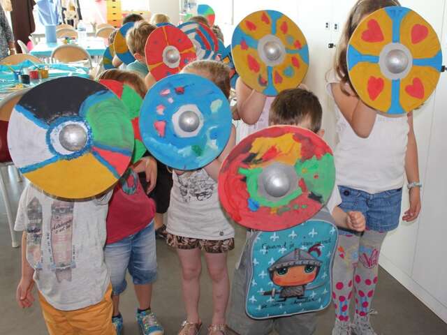 Musée-parc Arkéos - Les ateliers des vacances : Bouclier