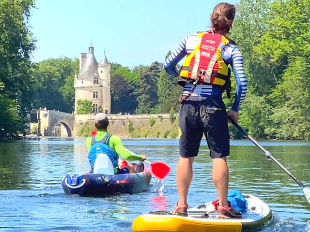 Canoë de la base nautique de Montrichard