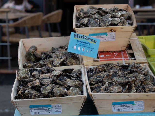 Marché local de Le Palais