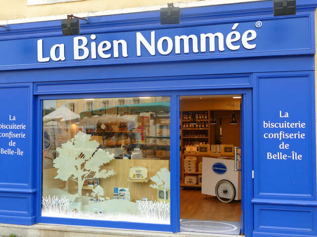 Boutique de La Bien-Nommée : Biscuiterie et Confiserie de Belle-île-en-Mer