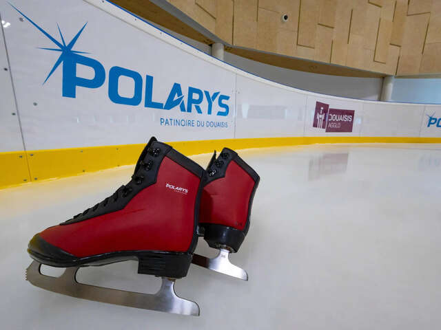 Patinoire Polarys - Tempête de neige