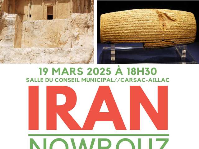 Conférence sur l'Iran - Nowrouz, jour de l'an iranien  [CARSAC]