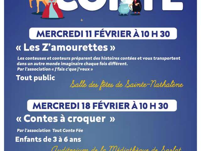 L'heure du Conte : "Contes à croquer"