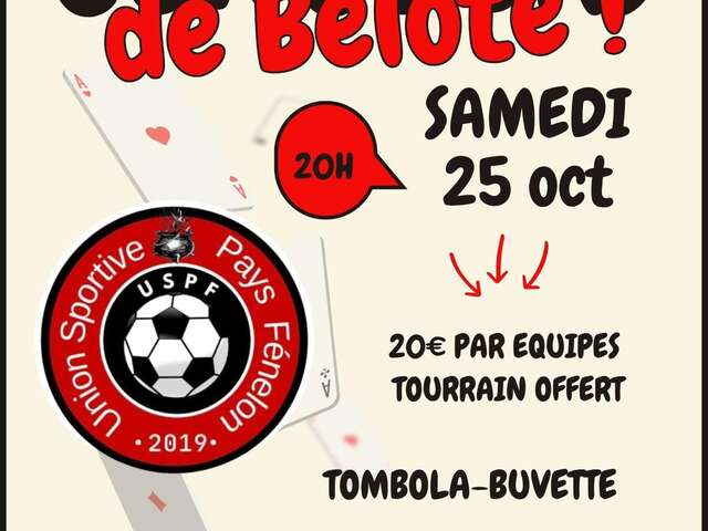 Concours de Belote à Saint Crépin et Carlucet