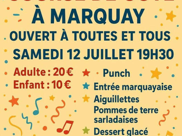 Soirée course de Côte de Marquay
