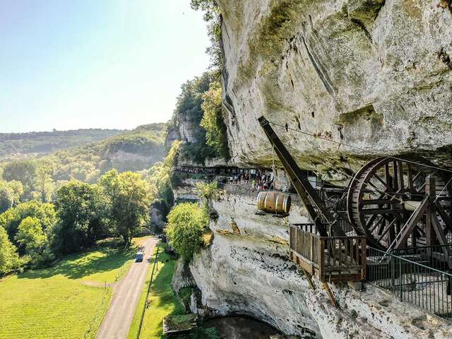 La Roque Saint-Christophe - Fort et Cité troglodytiques