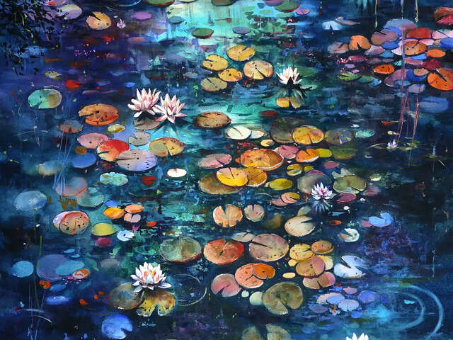 Exposition Aquarelle ; Clément Vauchel