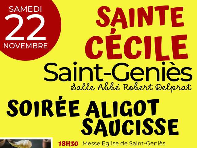Sainte-Cécile - soirée aligot saucisses